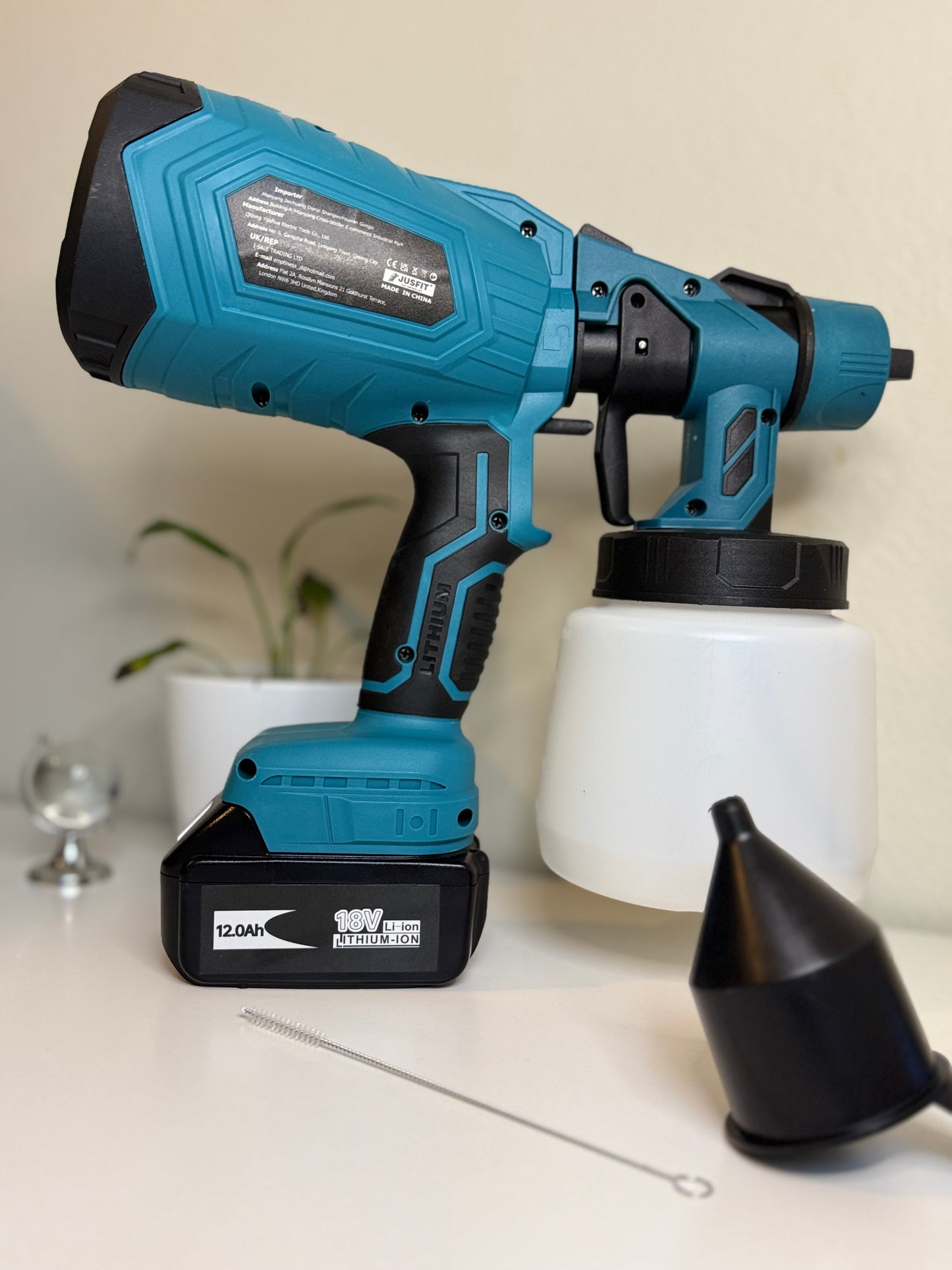 Cordless Spray Gun (Makita Battery Compatible)