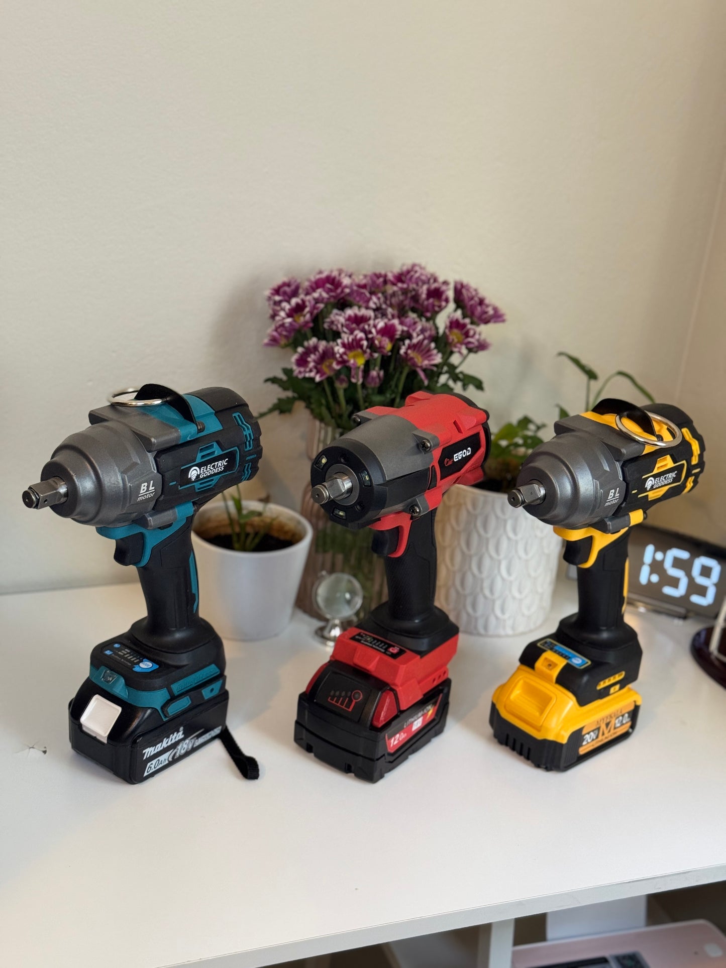 Cordless Impact Wrench 1000Nm