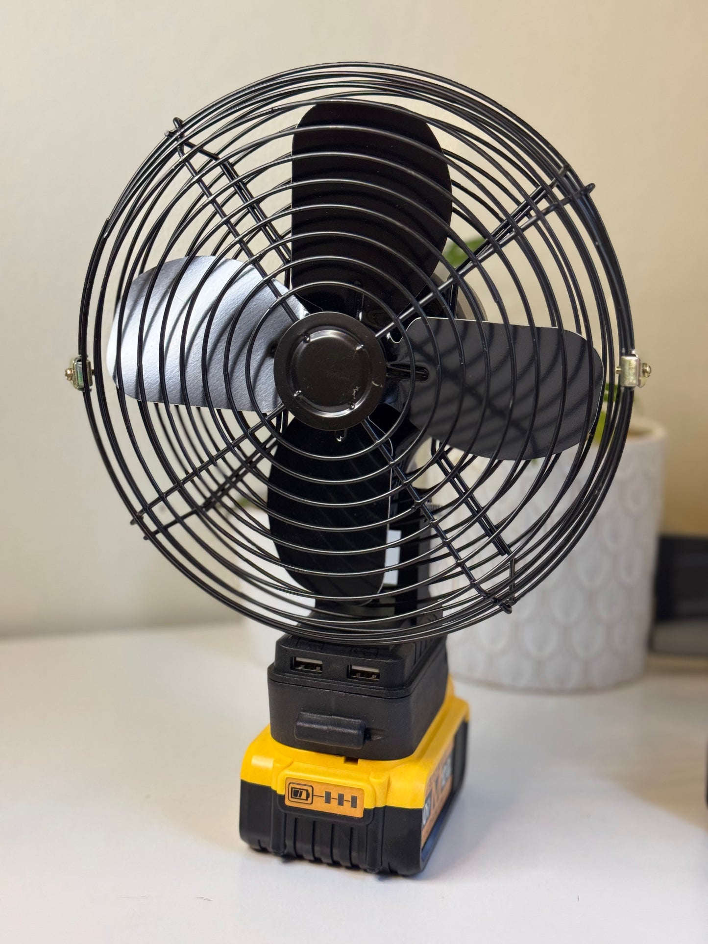 Cordless Fan Dewalt Battery Compatible