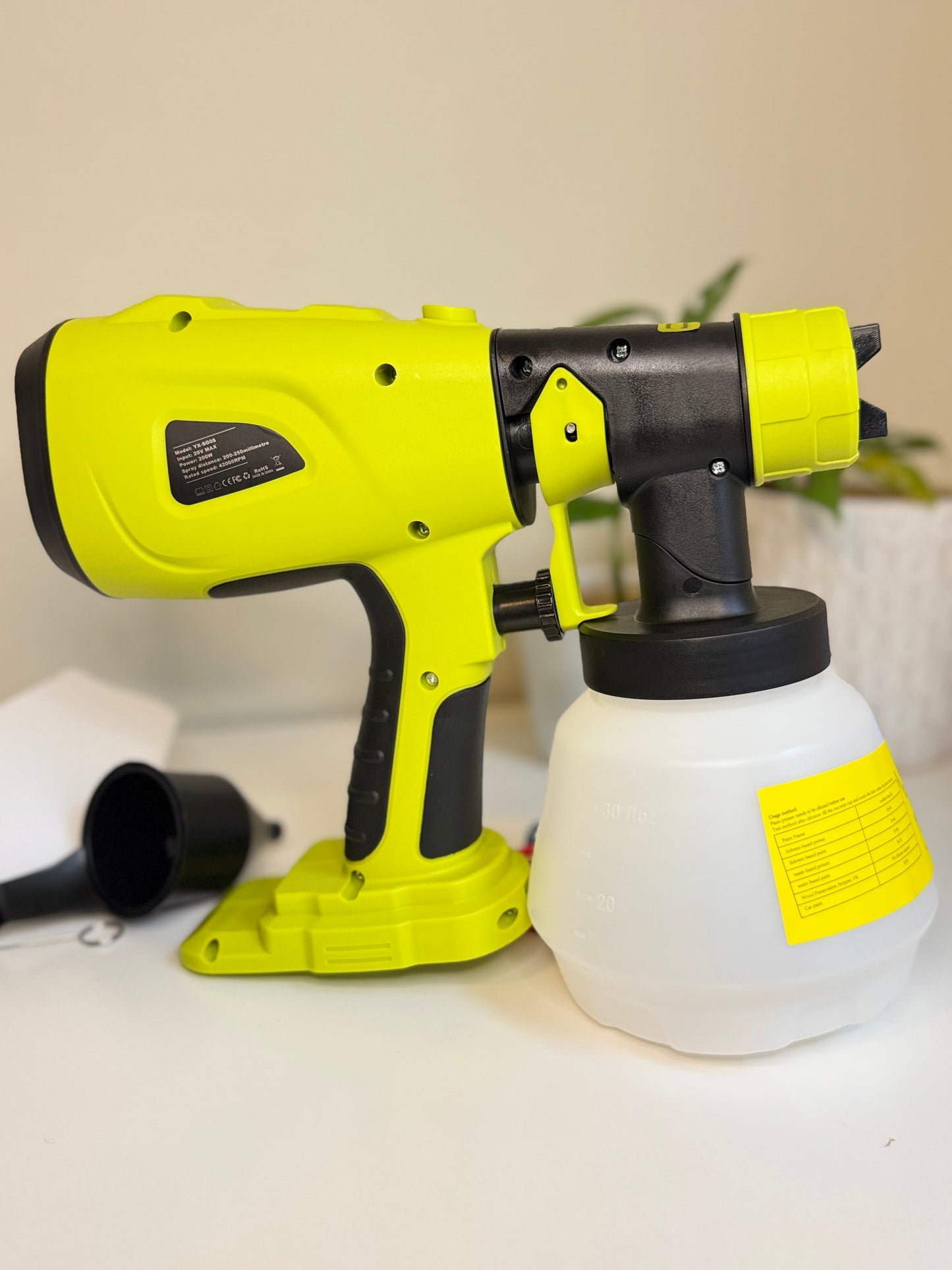 Cordless Spray Gun (Ryobi Battery Compatible)