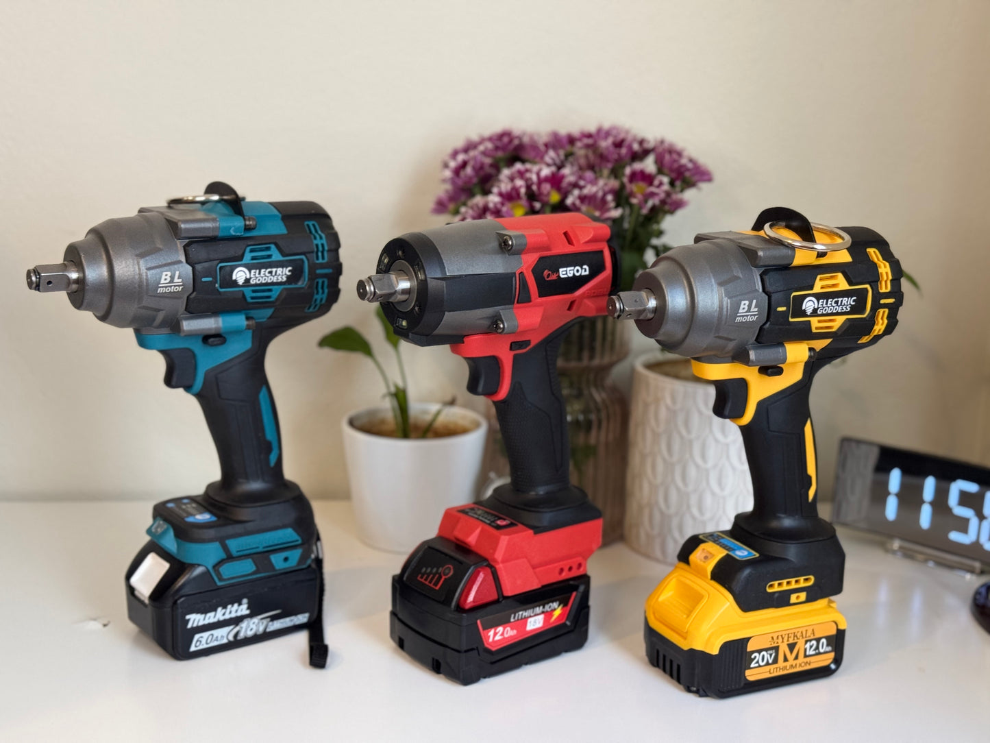 Cordless Impact Wrench 1000Nm