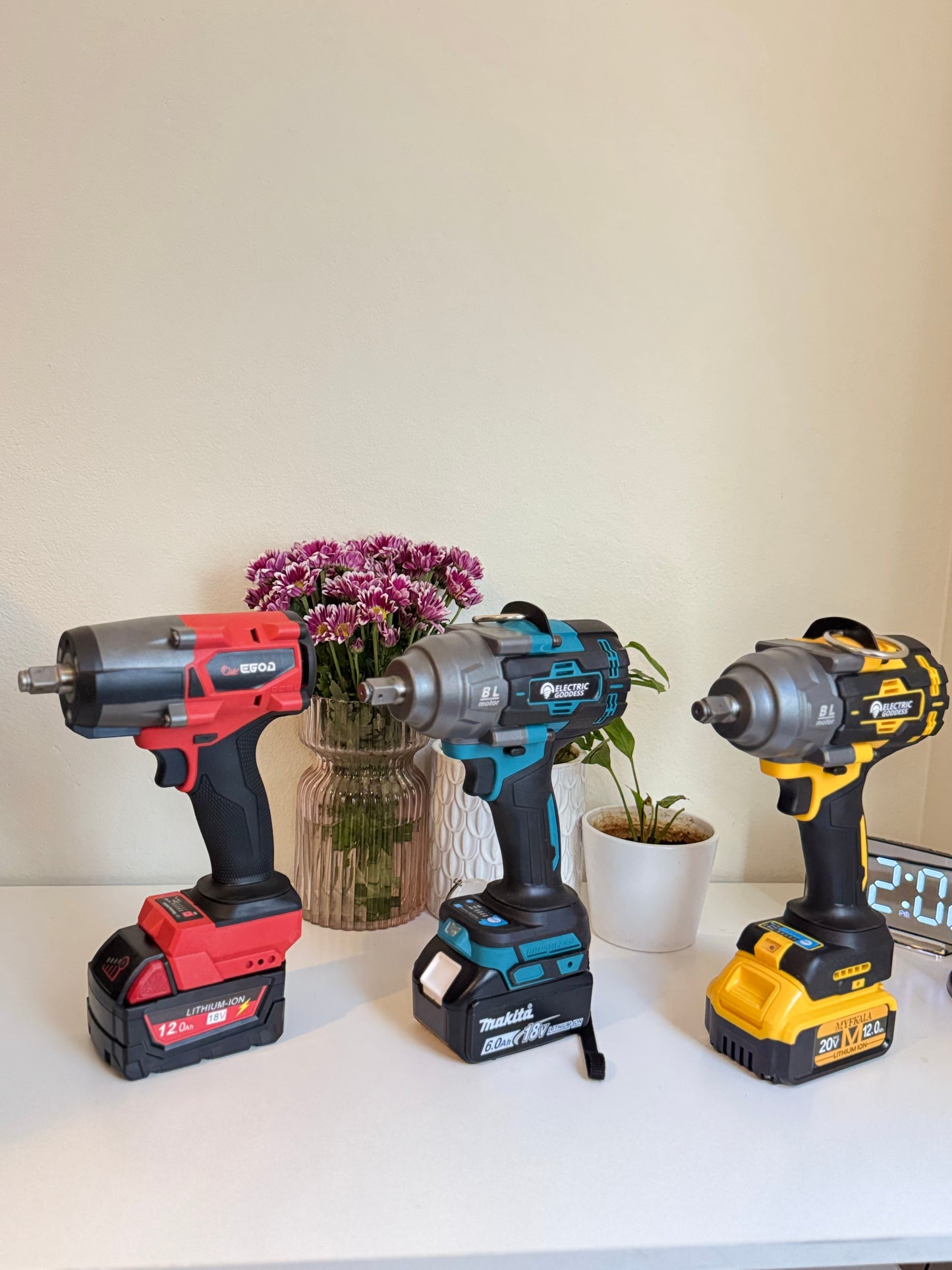 Cordless Impact Wrench 1000Nm