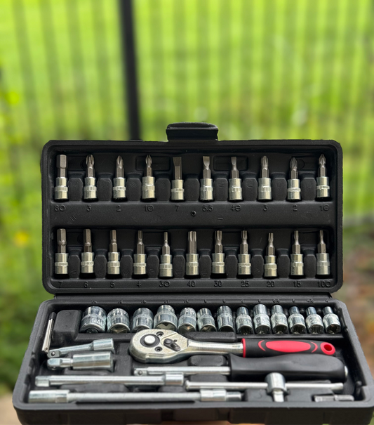 Socket Wrench Set 46 Pieces