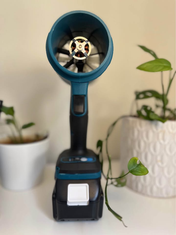 Turbo blower 2kg thrust (Battery not included)
