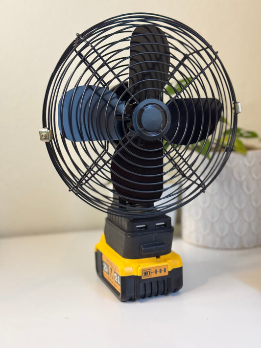 Cordless Fan Dewalt Battery Compatible